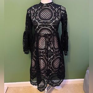 Black Lace Dress